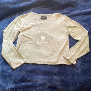 Kittenish Crop Top